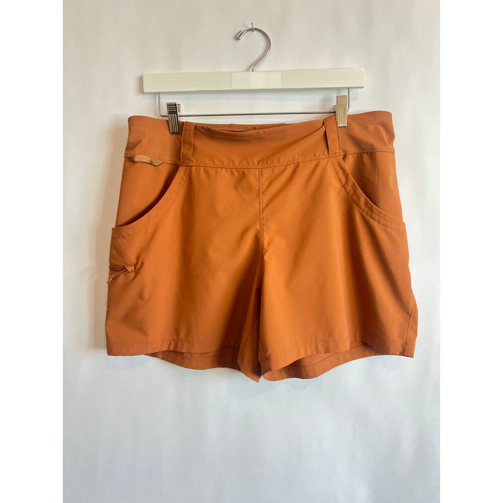 Patagonia Women's Orange Athletic Hiking Shorts
